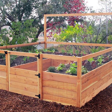 Learn how to build your own raised garden bed with mitre 10's diy gardening guide to grow a variety of plants or vegetables. Gardens to Gro 8 x 8 ft. Vegetable Garden Kit - Raised Bed ...