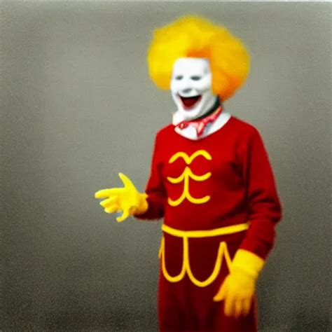 Amazing Picture Of Ronald Mcdonald Taken On A Pinhole Stable