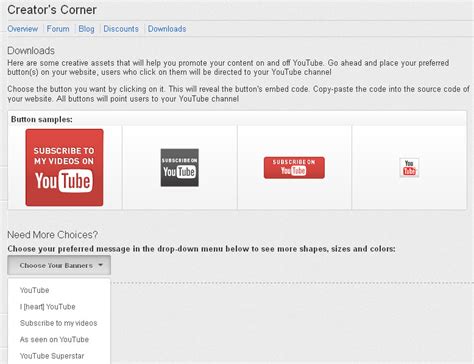 Create Video Notebook Creators Corners Buttons From Youtube