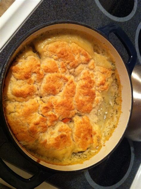 Chicken And Biscuit Topped Casserole Free Recipe Network