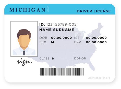 Michigan Driver License License Lookup