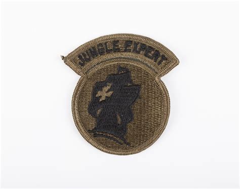 Us Army Jungle Expert Shoulder Subdued Patch M1 Militaria