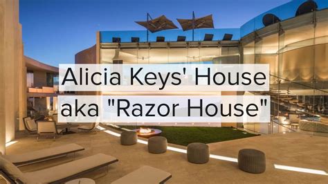 Alicia Keys Stunning House Aka Razor House 208 Million Youtube