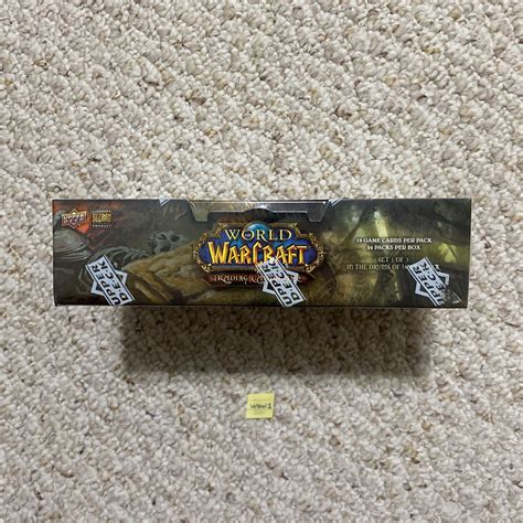 World Of Warcraft Drums War Upper Deck Trading Card Game Tcg Booster