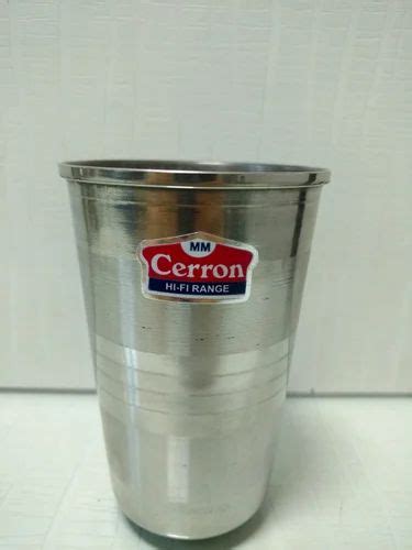 Stainless Steel Drinking Glass At Rs 190kg In Mumbai Id 14794131133