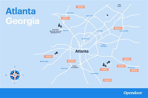What Are The Hottest Zip Codes In Atlanta Atlanta Agent
