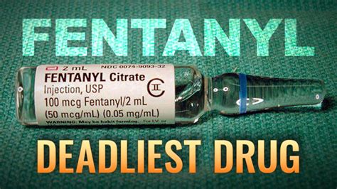 Fentanyl Now Americas Deadliest Drug According To Latest Totals From