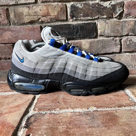 Nike Air Max 95 Blue Spark Sneakers Shoes 609048 104 Mens Size 115 Ebay