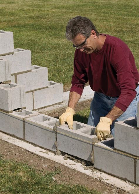 Making your own concrete countertop is one of the more challenging—and rewarding—diy projects. How to Build a Concrete Wall for Your Own Private Backyard Retreat in 2020 | Concrete block ...
