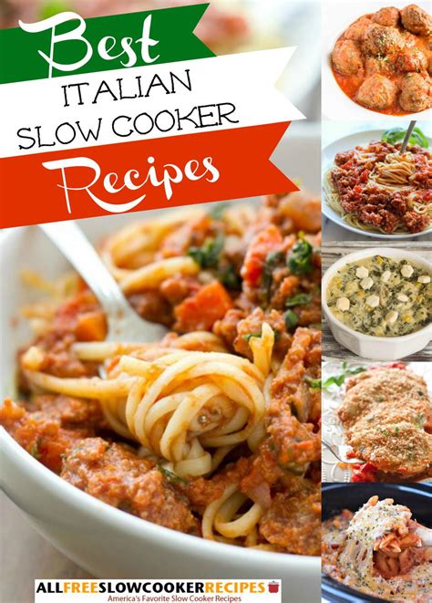 13 Easy Italian Recipes For Slow Cooker Dinners