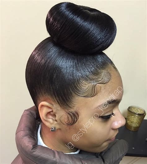 Perfect Cute Bun Hairstyles For Short Hair Black Girl For Long Hair Stunning And Glamour