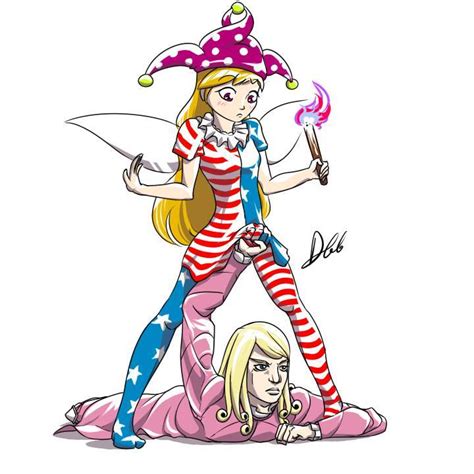 Clownpiece And Funny Valentine Touhou And 2 More Drawn By Duoduo66