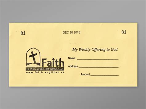 Post Church Envelopes