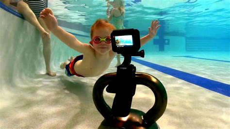 Camera Underwater Swimming In The Pool Youtube