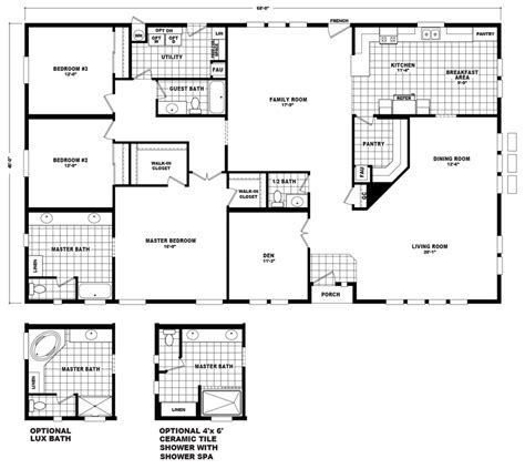 Triple Wide Floor Plans The Home Outlet Az