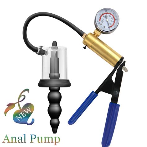 Manual Vacuum Anal Pump Rosebud Pump Prostate Massage Anus Dilator