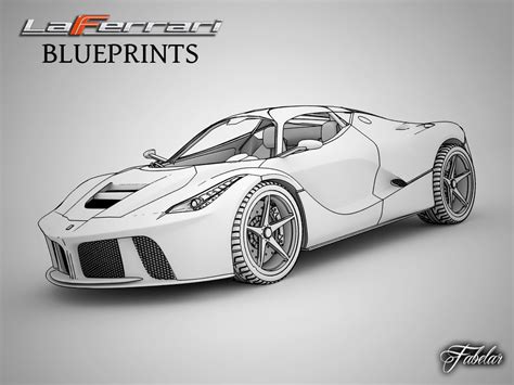 17 Fresh Ferrari Fxx K Blueprint Italian Supercar
