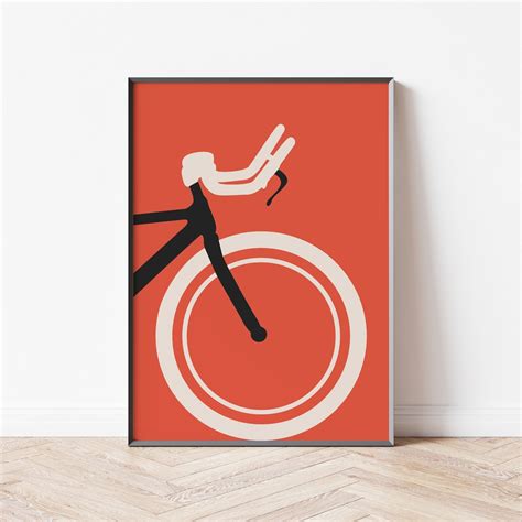 Vintage Bicycle Poster Retro Poster Bicycle Poster Etsy