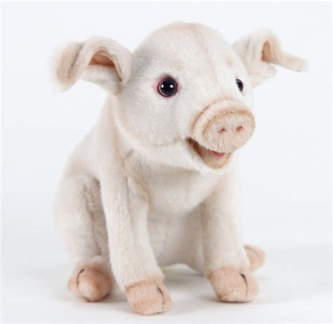 Soft Toy Pig By Hansa 20cm 3380 Lincrafts
