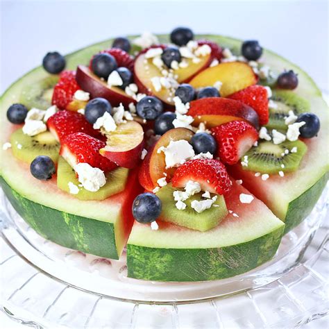 Watermelon Pizza Recipes Food And Cooking