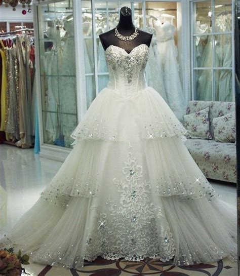 Vestidos De Novia Sweetheart Lace Princess Wedding Dresses Uk Bling