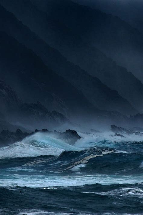 Stormy Night In The Sea Phone Wallpapers Wallpaper Cave