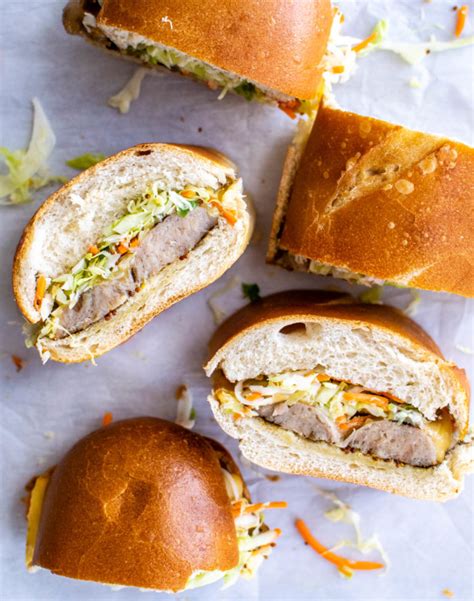 This link is to an external site that may or may not meet accessibility guidelines. Sweet Apple Sausage and Gouda Sandwich | Carolyn's Cooking