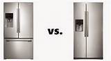 French Door Bottom Freezer Refrigerator Vs Side By Side Photos