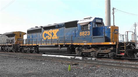 Csx Mixed Freight Trains Meet At 58th St In Philly 🍊🍊 Youtube