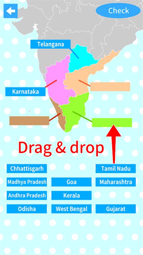 India States Capitals Map Quiz Geography Game APK Para Android Descargar