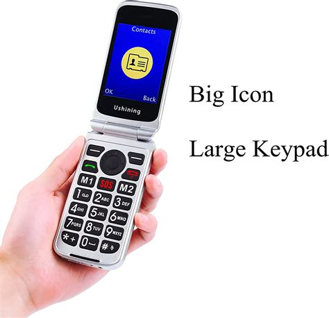 Buy Ushining Senior Flip Phone Unlocked 3g Sos Big Button Unlocked T