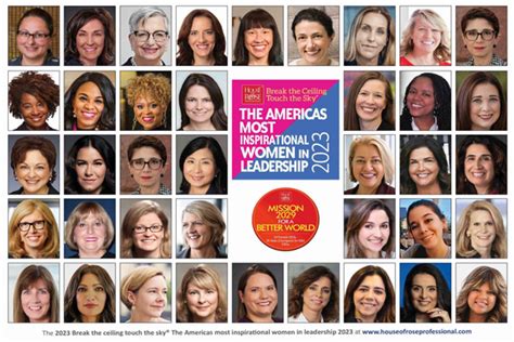 2023s Inspirational Women In Leadership Across The Americas Fair