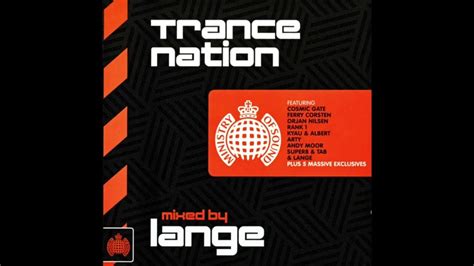 🍕trance Nation Mixed By Lange Cd1 Ministry Of Sound 2012 Youtube