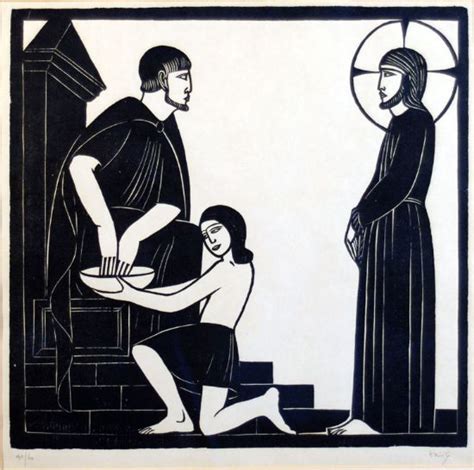 Jesus Before Pilate By Eric Gill Christian Prints Bible