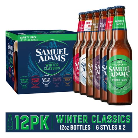 Samuel Adams Winter Classics Seasonal Variety Pack Beer Oz Instacart