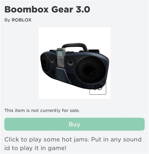 Roblox Boombox Gear Id Can I Play My Own Music On Every Servergame