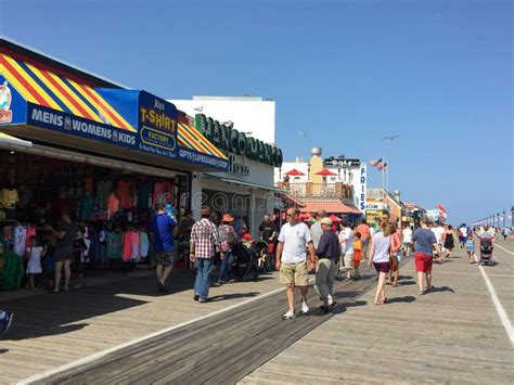 Ocean City Boardwalk In New Jersey Editorial Photography Image Of