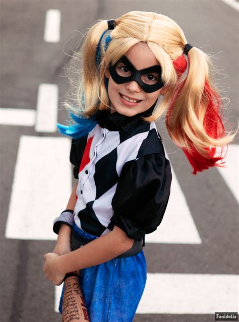 Parrucca Harley Quinn Per Bambina Have Fun Funidelia