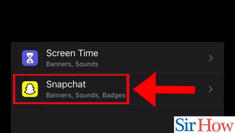 How To Mute Snapchat Notifications In Iphone Steps With Pictures