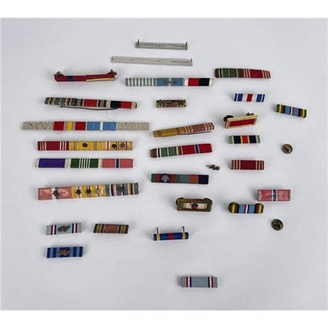Assortment Of Ww2 Uniform Ribbons
