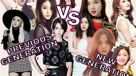 All the latest kpop news and releases from korea. Old Generation VS New Generation of Kpop Girl Group - YouTube