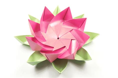 Modular Origami Lotus Flower