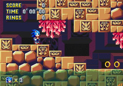 Sonic 1 Labyrinth Zone Sprites