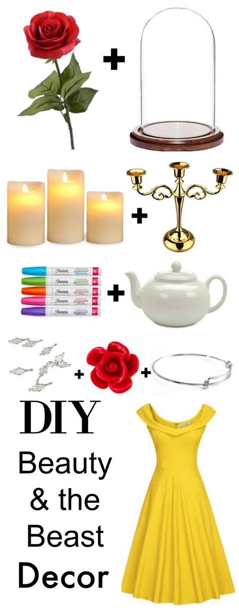 Diy Belle Inspired Beauty And The Beast Jewelry Tutorial