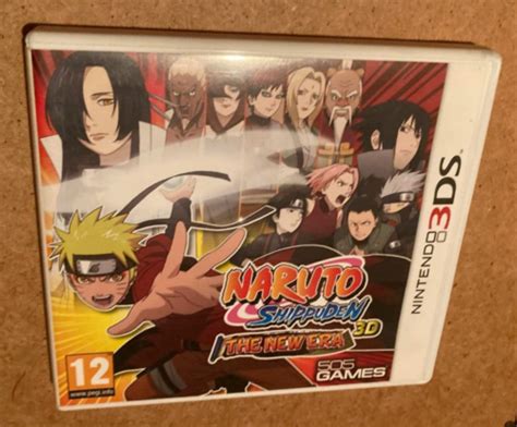 Naruto Shippuden The New Era 3d Nintendo 3ds 2ds Xl Cib Manual Ukeu