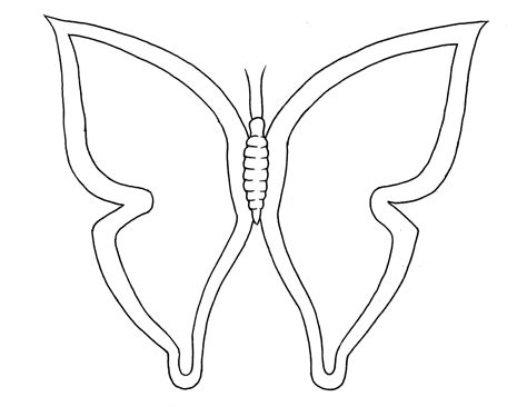 Six butterflies flutter near the branches. Small Butterfly Coloring Pages at GetColorings.com | Free ...