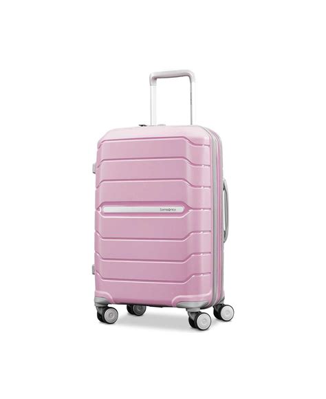 Samsonite Freeform 28 Expandable Hardside Spinner Suitcase In Pink
