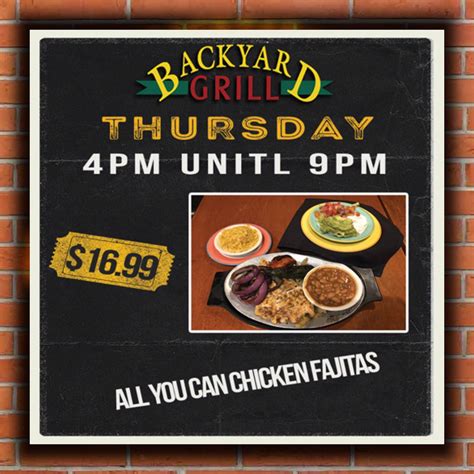All served with your choice of two sides: Backyard Grill Restaurant Menu - House Backyards