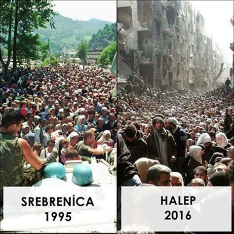 Der mit bluttinte geschriebene name dieses städtchens ging 1995 in die. Halep, nakon genocida u Srebrenici: Je li ovo smrt nade ...
