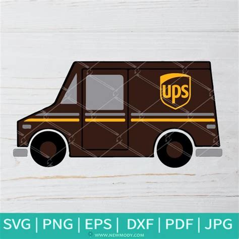 Delivery Truck Ups Svg Mail Mailman Postal Workers Svg Essential